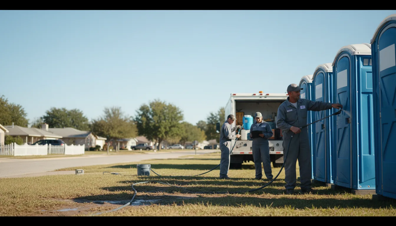 Long-Term Portable Toilet Rental in Cleveland, WI near me